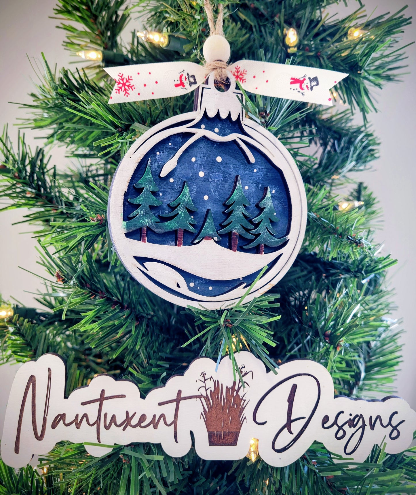 Woodland Scene- DIY Ornament Kit