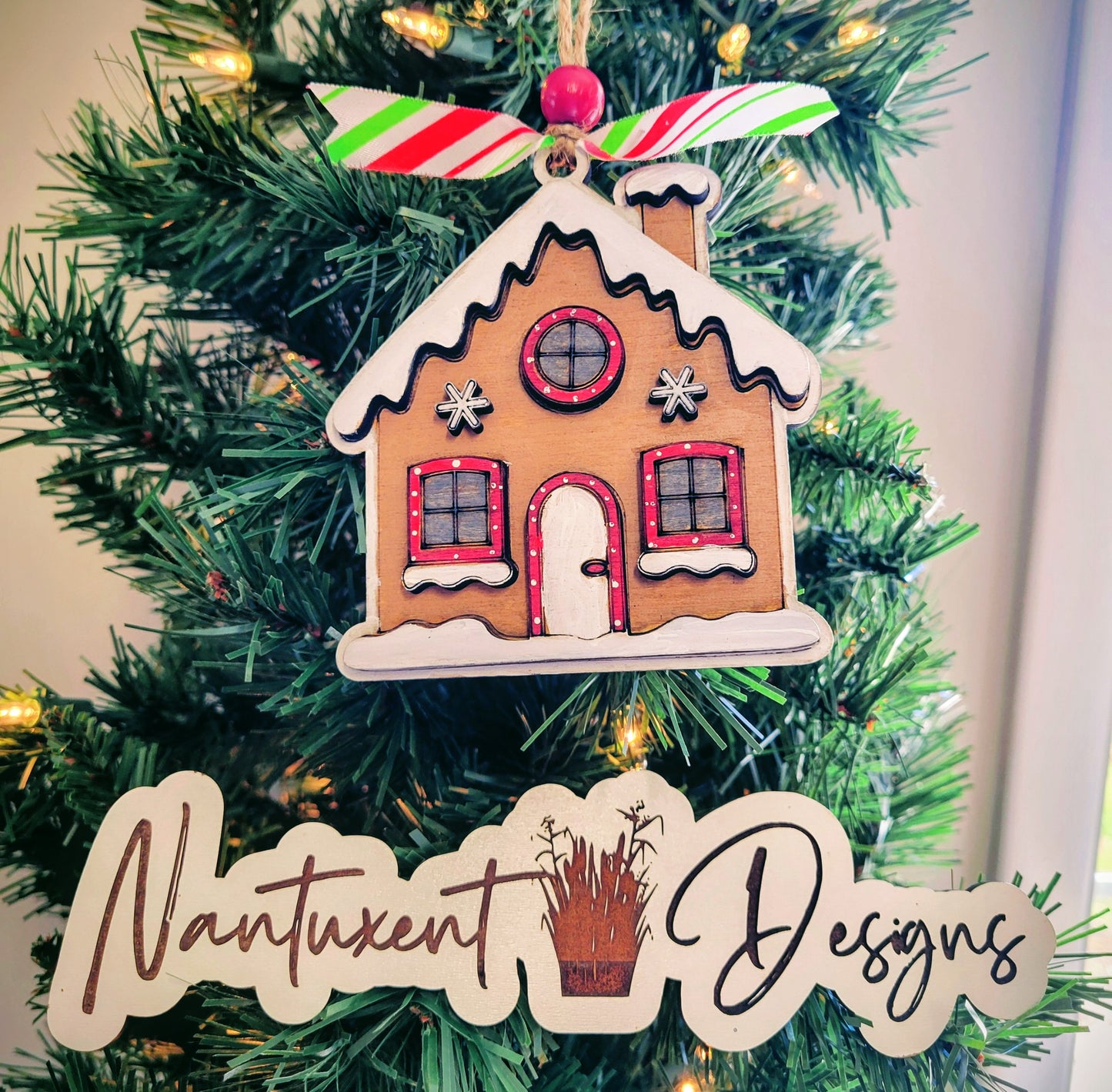 Gingerbread House- DIY Ornament Kit