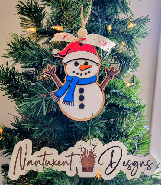 Snowman- DIY Ornament Kit
