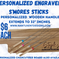 Personalized S'mores Sticks