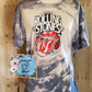 Rock Band Tee-Rolling Stones